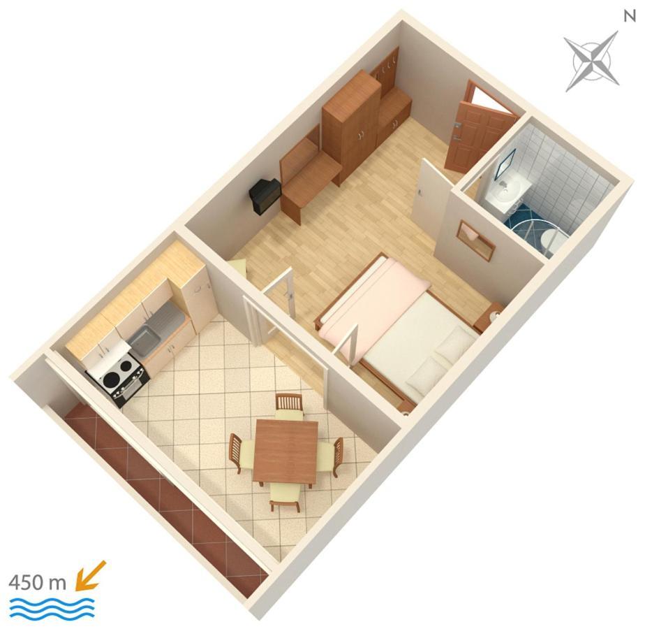 Family Friendly Apartments With A Swimming Pool Povljana, Pag - 244 Экстерьер фото
